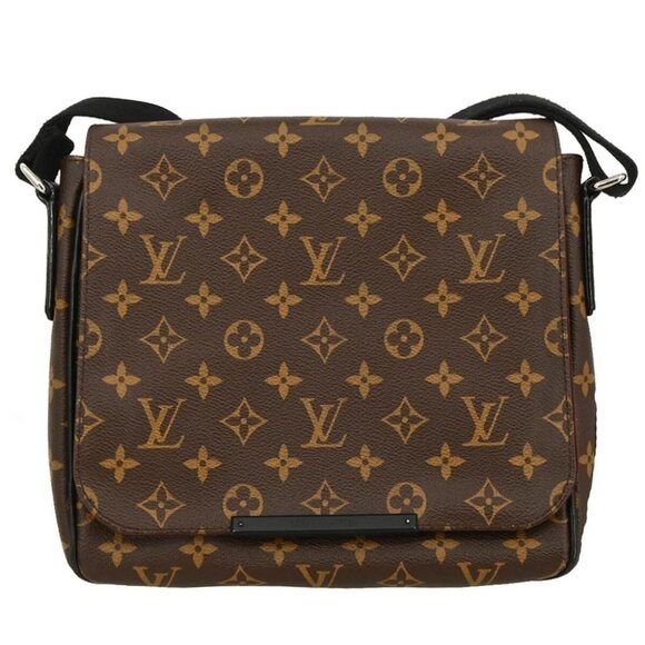 Louis Vuitton Monogram Macassar District PM Shoulder Bag - Picture 1 of 10